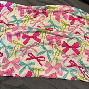 Colorful Bow Crib Sheet